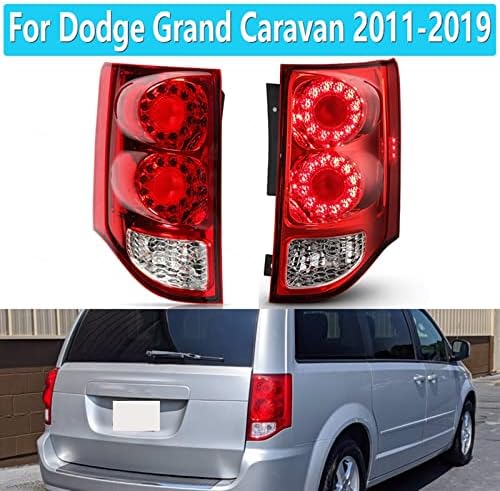 SMANNI За Dodge Grand Caravan 2011-2019 Авто led Задна светлина В Събирането на Указател на Завоя Стоп-сигнал Дневен ход CH2800199 (Цвят: Ляво)