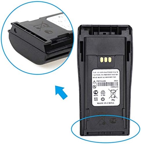 Vineynuan PMNN4496 NI-MH Батерия за Motorola CP140 CP150 CP160 EP450 DP1400 GP3138 GP3688 XiR P3688 Смяна на батерията