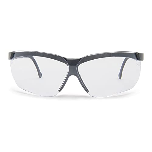 Защитни очила UVEX by Honeywell 763-S3243 Genesis, дограма Vapor Blue, златни огледални лещи и покритие Ultra-Dura против надраскване (опаковка от 10 броя)