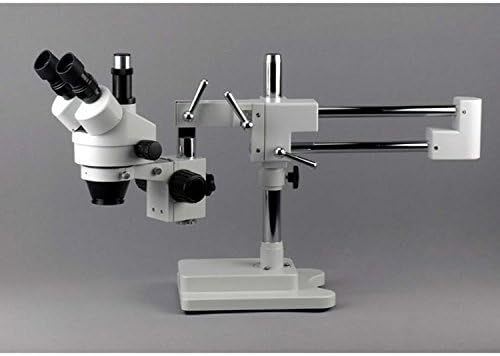 AmScope SM-4TP Професионален Тринокулярный Стереоскопичен увеличение на микроскопа с Едновременното фокусиране