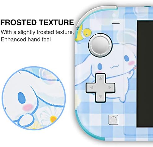 DLseego Switch Lite Skin Pretty Pattern Дизайн Етикети с пълна Обвивка със Защитно фолио за Nintendo Switch Lite - Синята