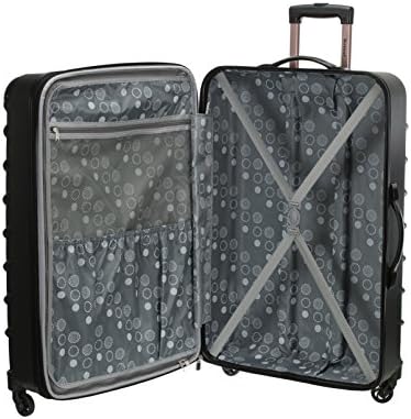 Комплект за багаж Рокланд Speciale Hardside от 2 теми с възможност за разширение, черно, (20/28)