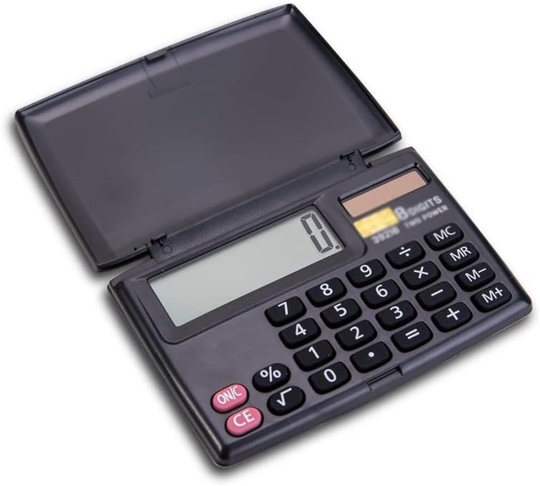 Мини-калкулатор MJWDP, Преносими Офис Джобни Калкулатори за лична употреба, 8-цифрени електронни пособия за