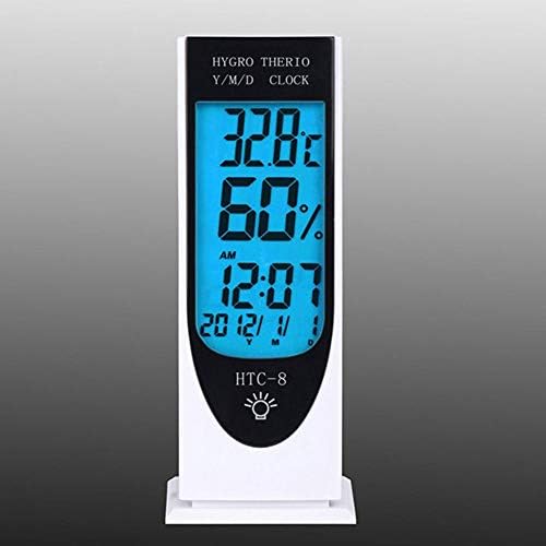 XJJZS точност ръководят цифров LCD влагомер, термометър за влажност, измерване на температура, часовник