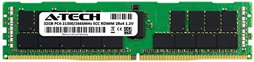 A-Tech 32 GB оперативна памет за Dell Precision Workstation 7920 Tower - DDR4 2666 Mhz PC4-21300 ECC, регистриран