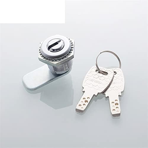 WTAIS Квадратен Шкаф Cam Lock 2 Ключ за Пощенска кутия, Шкафчета, Офис кутия, Обков MS549 I 1 бр. (Цвят: MMS549-2)