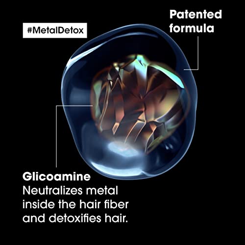 L ' Oreal Professionnel Metal Detox Шампоан и маска за коса | Предпазва от увреждане и удължава цвета на косата | Шампоан против чупливост За повредени или боядисана коса | За всички