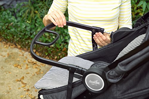Адаптер за предни седалки Austlen Baby Co. за използване с количка Антураж, който е съвместим с детски автокреслами марки
