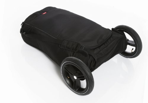 пътна чанта phil &teds Up and Away за колички Vibe, черна (спиране на производството от производителя) (спиране на производството