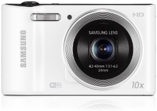 Цифров фотоапарат Samsung WB30F Smart Wi-Fi, 16,2 Мегапиксела, 10-кратно увеличение, LCD дисплей 3.0 (бял)