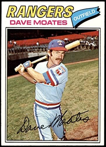 1977 Topps 588 Дейв Моутс Тексас Рейнджърс (Бейзболна картичка) Ню Йорк Рейнджърс