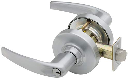 Цилиндрична ключалка Schlage Commercial ND91RDTLR626 серия ND Grade 1, предпазител за влизане / офис, Дизайн с Трубчатым