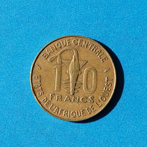 West Africa - ETATS DE L 'AFRIQUE DE L' OUEST 10 Franc 1976 Coin #4