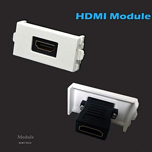 Стенни панела с модули HDMI + HDMI + VGA, дисплей, монитор, Трапецеидальными конектори, жак за стенен монтаж, капак на предния