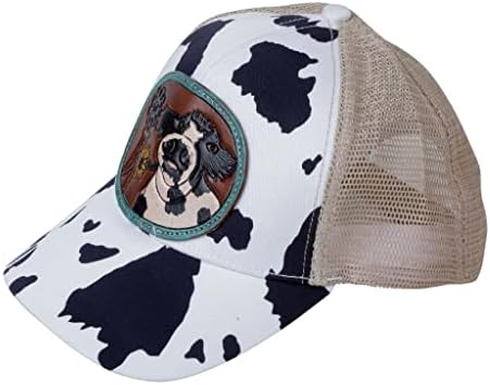 Дамски бейзболна шапка от Телешка кожа в Западен стил - Окото Шапка С Модел От Телешка кожа
