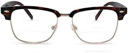 Розови Ленти Нюанси Полуободковых Метални, Прозрачни Бифокальных Очила За четене