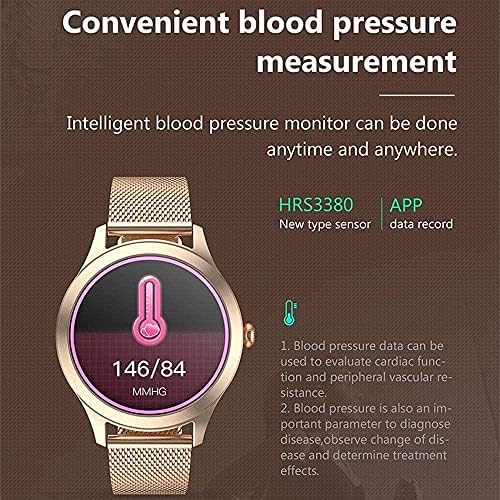 Смарт часовници KW10PRO за жени, който проследява фитнес активност, с пульсометром, водоустойчив, с докосване на екрана, които отговарят на разговори, съвместими с Android