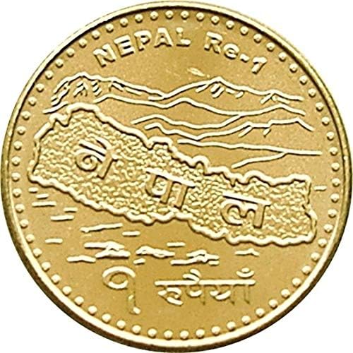 Хималаите, Непал 1 Рупия Случаен Година