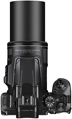 Nikon COOLPIX P950 16-Мегапикселова 83x Оптична цифрова камера за насочване и стрелба + 128 GB памет + led светлини за