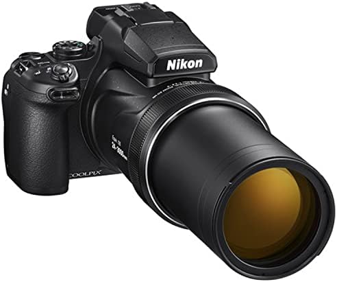 Цифров фотоапарат Nikon COOLPIX P1000 16.7 за насочване и стрелба + 128 GB памет + Калъф + Филтри + Комплект филтри от 3