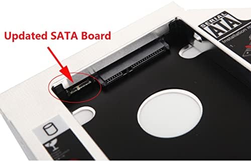 12,7 мм, SATA 2-ри Втората SSD HDD Твърд Диск Оптично Отделение Caddy Рамка Тава Скоба за MSI GE60 2OE cr720 Apache-629