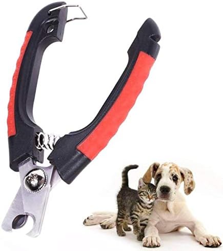 Професионална Ножица/Тримери за Рязане на ноктите на котки и Кучета, NC, Напильники от неръждаема стомана със Защитно