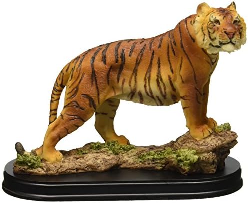 StealStreet SS-G-19712 Бенгалски Тигър са подбрани Фигурка на Дивата Котка, Украса за животни, Статуетка, Жълт