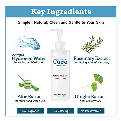 Зареждане с козметични средства Cure | Съдържа: Натурален Аква-гел Лек, Аква-гел Лек, Водни процедури Cure и времето