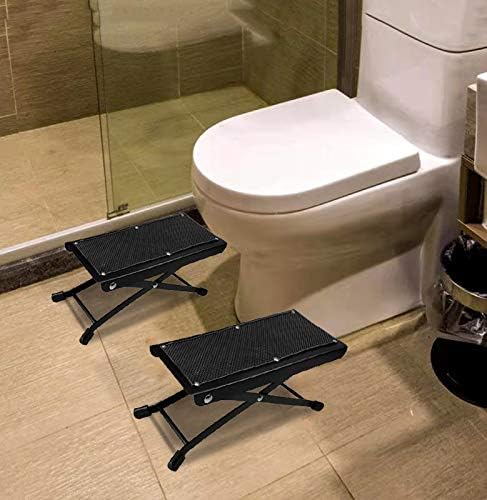 ФИГО One Pair Сгъваема Табуретка за сядане, клякане |Многофункционален Сгъваем Стол за тоалетна с височина 7-9 см|Многофункционален