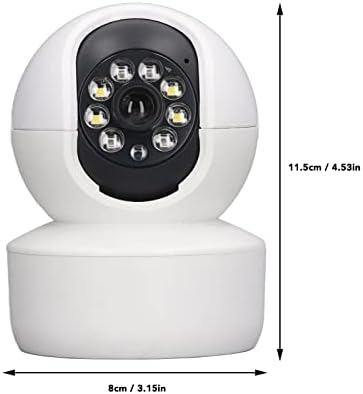 Marhynchus Външна Камера за Сигурност, HD Камера за Нощно Виждане 1080p PTZ 2-Лентов говорител за Гласова Връзка WiFi, Камера за Наблюдение