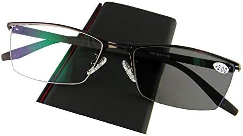 Circleperson Преходни фотохроматические прогресивни очила за четене мъжки женски бифокални очила без линии