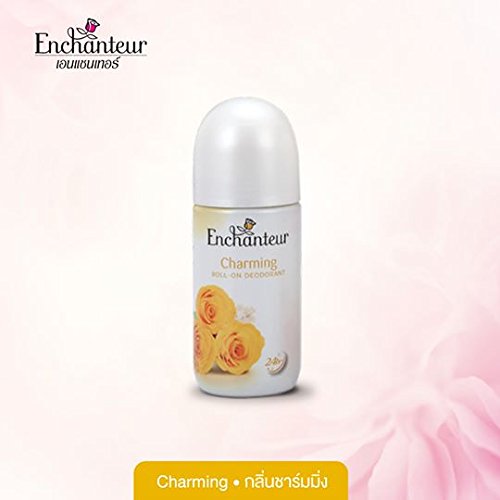 Дезодорант roll Enchanteur Charming + Парфюм компактна пудра с талк на прах Enchanteur Charming от Thai Premium