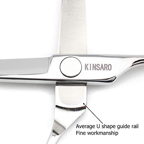 6-ИНЧОВИ Ножица За Подстригване на коса и 6-Инчови Ножица За Изтъняване на коса JP 440C Фризьорски Ножици За Подстригване на Коса и Професионални Ножици Kinsaro