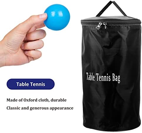 Sosoport Чанта за Топки за Тенис на маса, Чанта за Топки за пинг-Понг, Оксфорд Чанта За Багаж, Чанта За Топки за