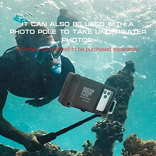 Водоустойчив калъф за телефон ПР 6-13 далеч Pro Max, Galaxy S6-S21 Ultra за гмуркане и снимане на фото-видео [50 фута /15 м] Калъф за подводно снимане на Видео с каишка