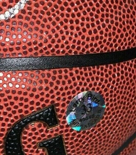 Холограма на баскетболни топки Лари Берда , Баскетболист Сполдинга , с Автограф