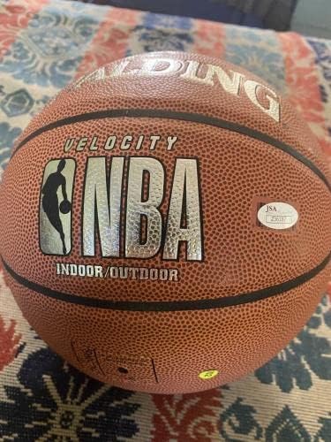 Лук Дончич на Далас Маверикс Подписа Топка NBA JSA С Автограф - Баскетболни Топки С Автографи