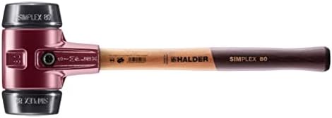 Halder, САЩ - чук Simplex с черни гумени вложки (3002,08)