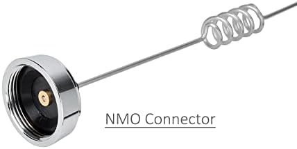 Двухдиапазонная Антена NMO UAYESOK TC-152, Антена за мобилна радиовръзка на УКВ 136-174 Mhz/400-470 Mhz с затваряне на NMO TCJ-N1, L-образна скоба от Неръждаема стомана
