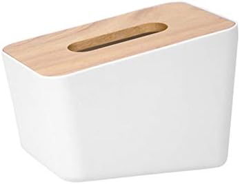 Модерна Вертикална кутия за салфетки JYDQM, Тубус за Салфетки с дървен капак, Креативна и Проста Кутия за Хартиени Салфетки