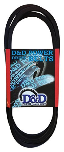 Клиновой колан D&D PowerDrive A126, A /4L, Гума, 1/2 x 128 OC