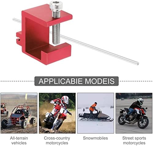Инструмент за Изравняване на верига, мотоциклет Windance, Рум-верига, зъбни колела, Съвместими за Скутери ATV Dirt Bike (Червен)