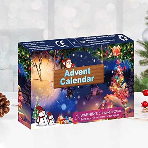 Номер на Детска кутии Адвент За Коледа Подарък От Мида 24 Коледни подаръка за Събития и Партита С Големи Топки-Декорации