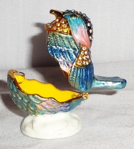 ковчег за украшения yiwu bird, Статуетка Робин Синята Птица, Колекционерски Артикули, Коледни подаръци, синя птица