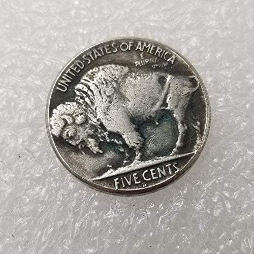 1937 Скитник сребърно покритие Монета Бъфало Сребърен Долар Копирни за събиране на Подаръци