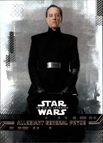 2019 г. Оглавява първата серия на Междузвездни войни: Изгревът на Скайуокър #39 Търговската картичка е Верен генерал Прайда