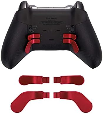 Комплекти за подмяна на метални бутони D-Pad от 2 теми, Метални Остриета от 4 теми, Брави за коса, Резервни Части за Xbox One Elite Controller Series 2 (син)