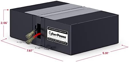 Сменяеми Акумулаторни касета UPS CyberPower RB1270X2, Не изисква поддръжка, се определя от потребителя, 12 v / 7 ah