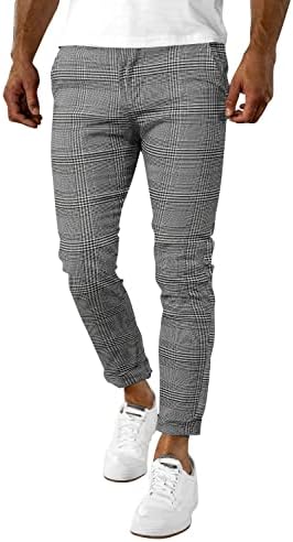 Мъжки Ежедневни Панталони Woenzaia, Тесни Зауженные Панталони-Участък Slim Fit