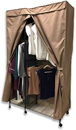Калъф Formosa Капаци за преносим закачалки за дрехи количка - Пазете дрехите си от праха, за да си стаята изглеждаше